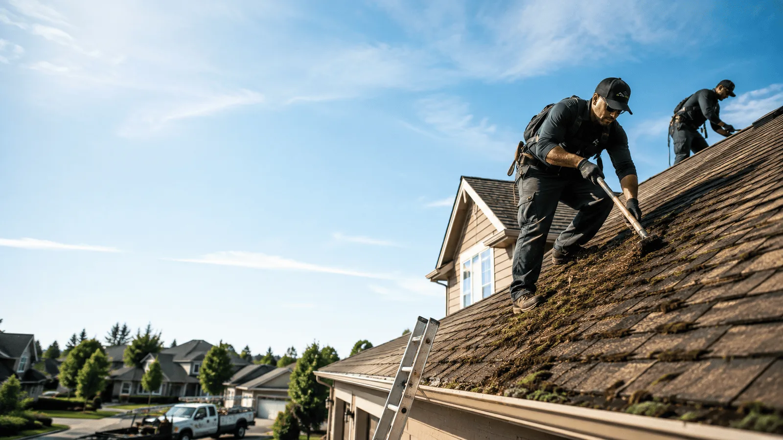 Roof Moss Removal in Forsyth, MO near me